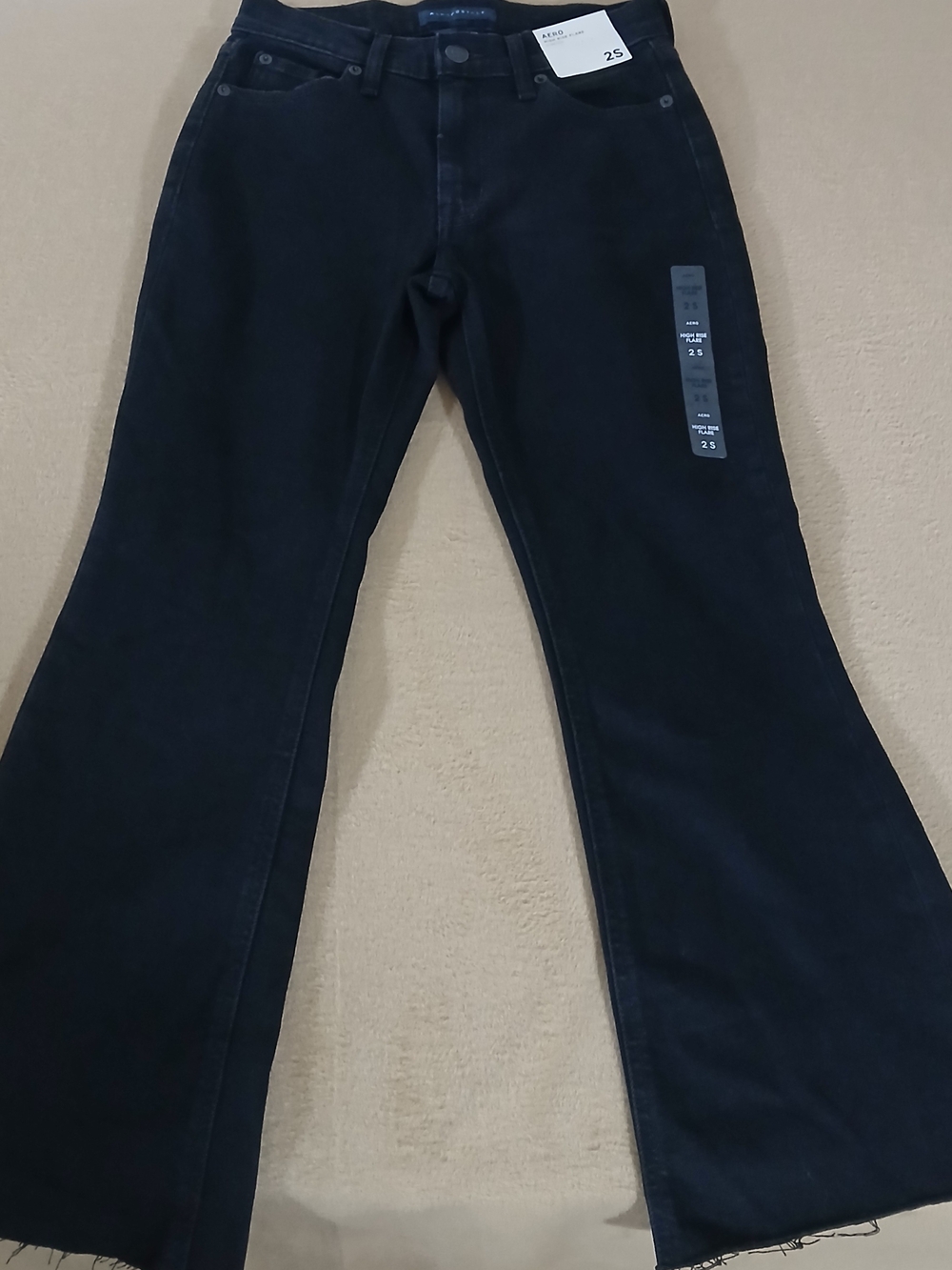Aeropostale Black Flare Jeans